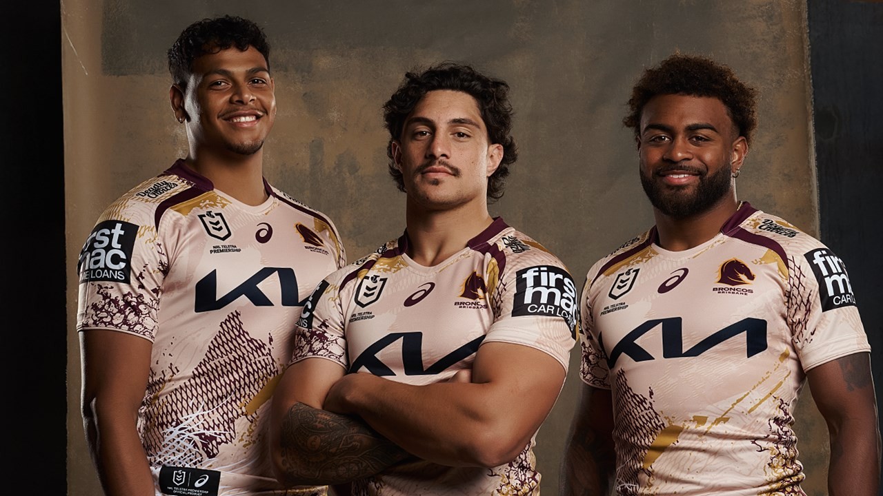 broncos players wearing first nations jerseys by Delvene Cockatoo