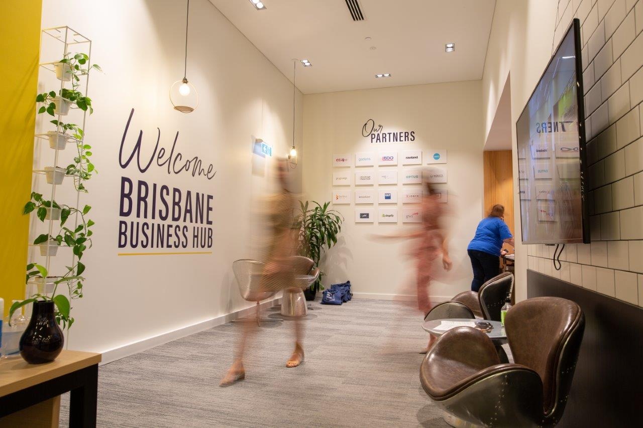 Interior of Brisbane Business Hub